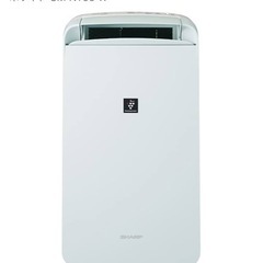 シャープ 衣類乾燥機 除湿機 冷風機能付き 10L / プラズマクラスター 7000 スタンダード 11畳 / 2021年モデル ホワイト CM-N100-W
の画像