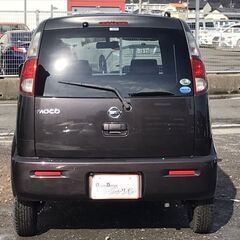 【中古軽自動車】日産 モコ 660cc｜人気のブラウン｜ナビ・ベンチシート・盗難防止装置付き｜走行9万km｜車検対応可！の画像