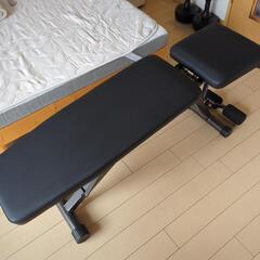 【ほぼ新品】可変式　トレーニングベンチの画像