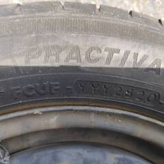 夏タイヤ　155/65R13 中古8分目　2本の画像