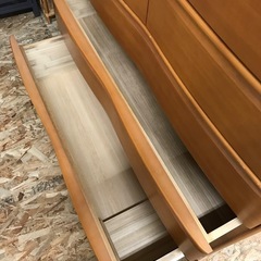ジャングルジャングル貝塚店　チェスト　6段　タンス　天然木　貝塚市　二色浜　リサイクルショップの画像