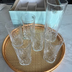 ガラスコップセットの画像