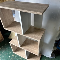 オシャレな収納棚。の画像