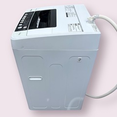 【引き取り先決定】5.5kg 全自動電気洗濯機 Hisense 2019年 HW-T55C ハイセンス 家電 一人暮らし 動作品の画像