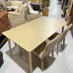 D6☆モデルルーム品！☆CHERRY 4人用ダイニングセット 桜屋工業