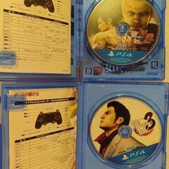 龍が如く極2と龍が如く3のセット　PS4ソフトの画像