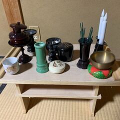 仏具小物セットの画像