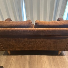 【再出品】Moss 2人掛けコーデュロイソファの画像