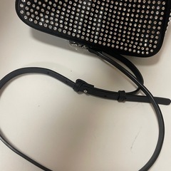 ZARA ザラ　ストーン付きバッグの画像