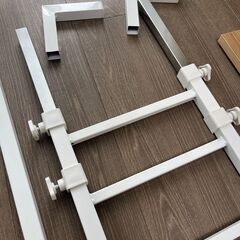 ニトリ　突っ張り式ランドリーラック　防水バン　フチ上用の画像