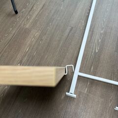 ニトリ　突っ張り式ランドリーラック　防水バン　フチ上用の画像