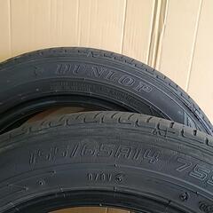 ◆◆商談中◆◆　組み換え工賃込み☆155/65R14(2本セット)ダンロップの画像