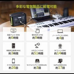 ポータブル電源の画像