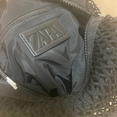 ZARA メッシュバッグの画像
