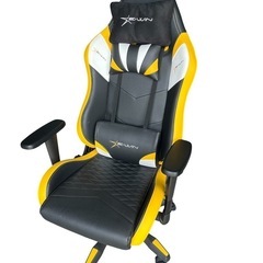 E-WIN ゲーミングチェア 高機能オフィスチェア（黒×黄）美品
