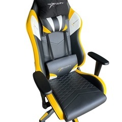 E-WIN ゲーミングチェア 高機能オフィスチェア（黒×黄）美品の画像