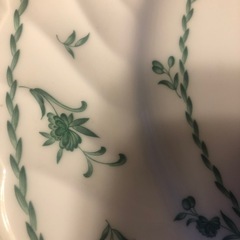 美品　Noritake ノリタケ 27cmディナープレート 4枚 リバティ柄 グリーンの画像
