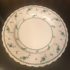 美品　Noritake ノリタケ 27cmディナープレート 4枚 リバティ柄 グリーンの画像