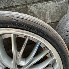 タイヤホイール４本セットの画像