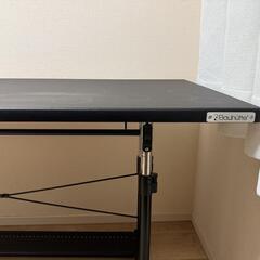バウヒュッテ ゲーミングデスク BHD-1200M 高さ調整可の画像