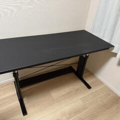 バウヒュッテ ゲーミングデスク BHD-1200M 高さ調整可の画像