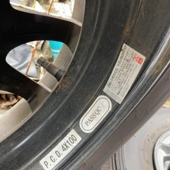 軽貨物　ホイール　タイヤ　セット　2024年製造　走行1000km エブリィ　NV100 クリッパー　軽バン　軽トラ等にの画像