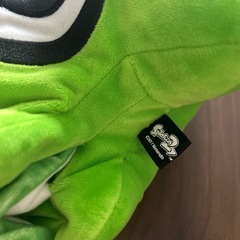 スプラトゥーン イカ ぬいぐるみ 緑 ネオグリーン 大きいイカの画像