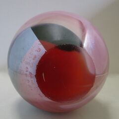 オレンジ花瓶の画像