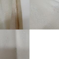 袋帯 つづれ織 雲文様 六通柄 クリーム色ｘゴールドｘ多色 金糸 正絹 フォーマル 仕立て上がり 華やか 上品 長さ440cm 【キモノオフ野々市若松店】の画像