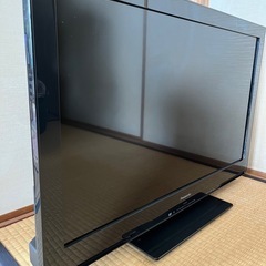 2012年製 パナソニック液晶テレビ 譲ります（リモコン一部難あり）の画像