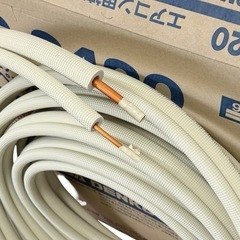 ③　◯因幡電工 ペアコイル 20m INABA PC-2420 イナバ エアコン用被覆銅管 ペアチューブ 冷媒管■ジモティ姫路の画像