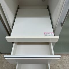 ★リユースのサカイ高崎店★TJ12235 (株)ニトリ レンジ台 白 H101.5×D50.5×W88 クリーニング済みの画像