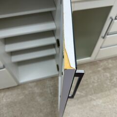 ★リユースのサカイ高崎店★TJ12235 (株)ニトリ レンジ台 白 H101.5×D50.5×W88 クリーニング済みの画像