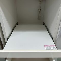 ★リユースのサカイ高崎店★TJ12235 (株)ニトリ レンジ台 白 H101.5×D50.5×W88 クリーニング済みの画像