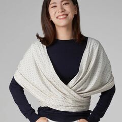 コニー抱っこ紐 Konny 新生児~20kg 赤ちゃん Lサイズ　Wine Dot柄の画像
