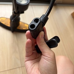 ジャンク品　Negolas フロアポンプ 圧力計付きの画像