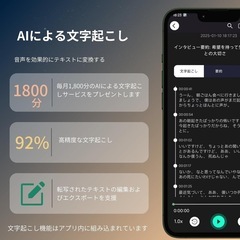 【新品未使用品】AIボイスレコーダー｜AI文字起こし・要約対応・マインドマップ、64GBメモリー、マグネット式の画像