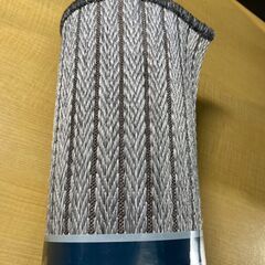 R665/アクセントラグ ランナータイプ 61cmx213cm グレー　汚れや色あせに強い　洗濯機使用可　滑り止め付裏地の画像