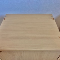 収納ラック(木製)の画像