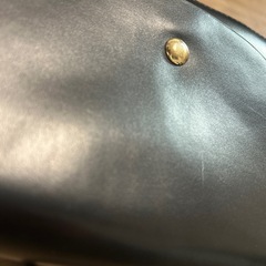 レザー風バッグ 斜め掛け ショルダーバッグ 黒 ブラックの画像