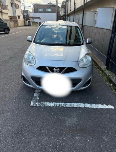 中古車　日産マーチ　車検2026年10月まで　2017年式