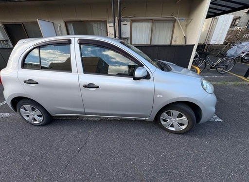中古車　日産マーチ　車検2026年10月まで　2017年式