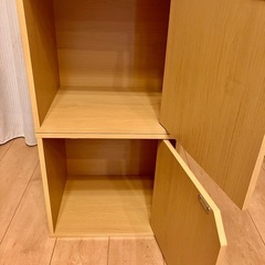 【一部欠品あり】収納用ラック(木製)の画像