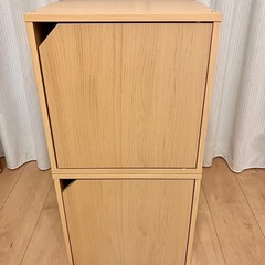 【一部欠品あり】収納用ラック(木製)の画像