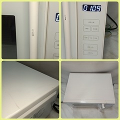 [F1941]  A-Stage  2022年製　電子レンジ  DRF-S18HFA-W   外形寸法　幅457㎜  奥行き388㎜  高さ272㎜  加熱室の有効寸法　幅315㎜  奥行き329㎜  高さ195㎜の画像