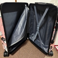 スーツケース　キャリーバッグ　可愛い　ネコ柄の画像
