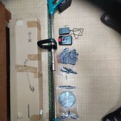 💥新品未使用問い合わせ中　コードレス電動草刈機　値下げ7の画像