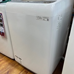 ☆SHARP シャープ 9.0kg洗濯機 ES-GV9C 穴なしサイクロン洗浄 2019年製の画像