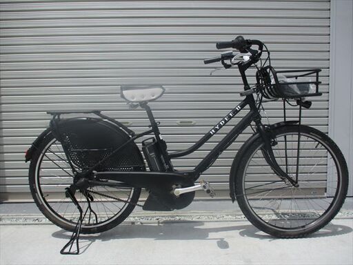 E363　★整備済み　中古電動自転車★ブリヂストン　HYDEE2【26インチ　黒　12.3Ah】