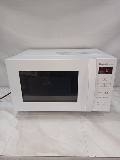 F1942] Panasonic パナソニック NE-FL100 2022年製 電子レンジ 外形